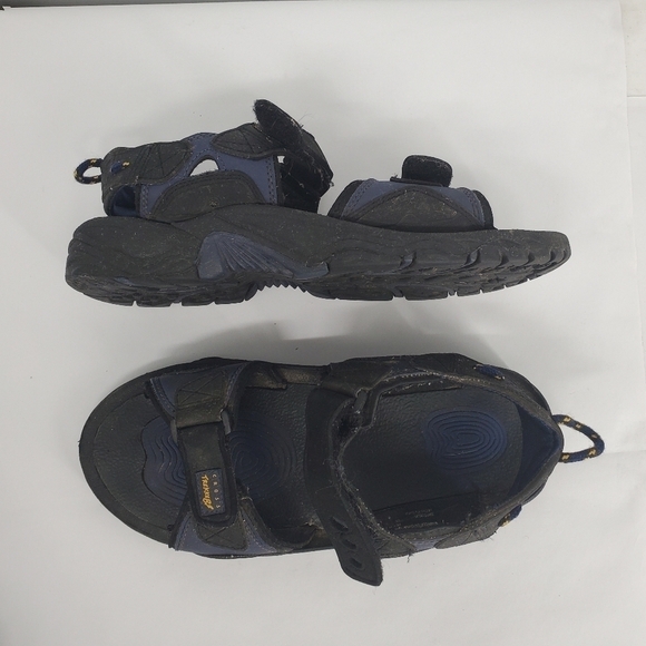 Cross Trekkers Sandals Mens 10.5M Black Blue Sling Back Hiking Outdoor Shoes main image 12